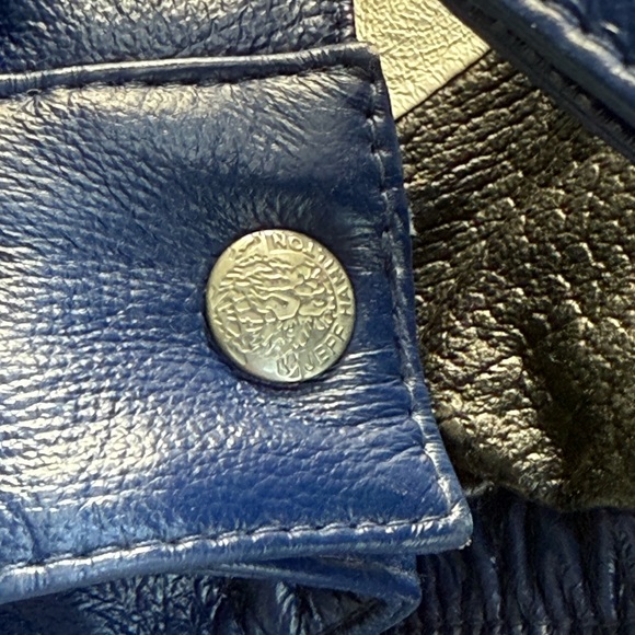 2005 Jeff Hamilton Rusty Wallace leather jacket size XL - Picture 4 of 10